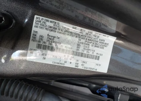 2012 Ford Focus S from USA, damaged, VIN 1FAHP3E29CL232597